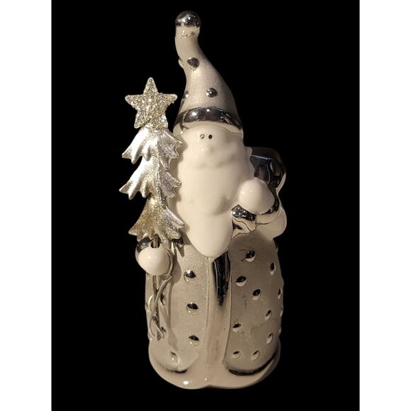 Pier 1 Santa Pere Noel Figurine Porcelain Ceramics Christmas Retired - Picture 5 of 11